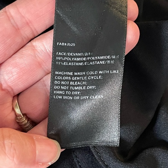 LAFAYETTE 148 NEW YORK ESSENTIAL Gramercy Black Stretch Pintuck Pant {$598} Sz 0 - Picture 9 of 9